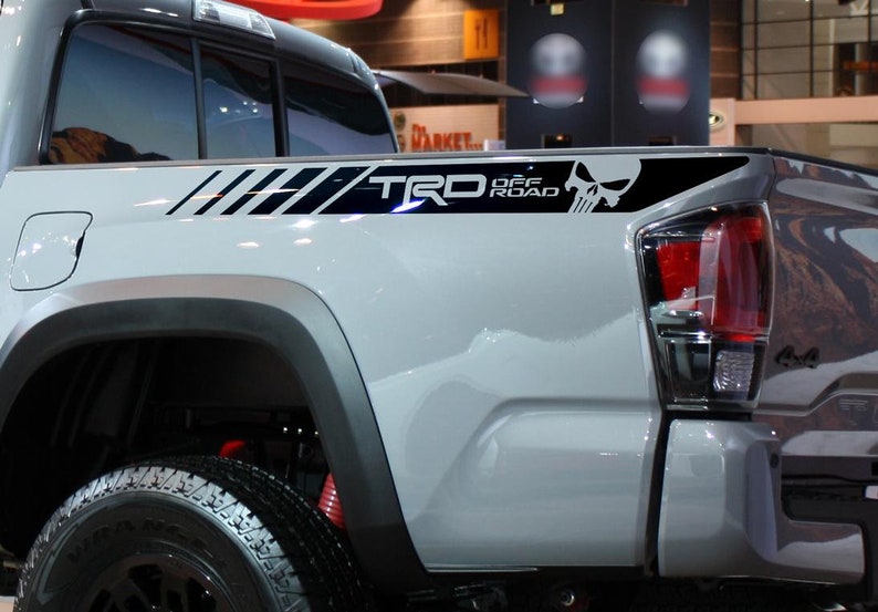TRD PUNISHER EDITION Decals Toyota Tacoma Tundra Truck Vinyl Stickers Set