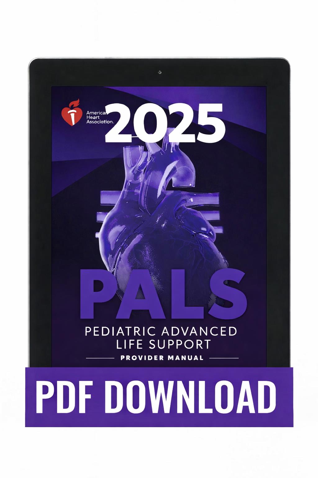 PALS AHA PDF Manual Provider/student (2025- Current) - Etsy
