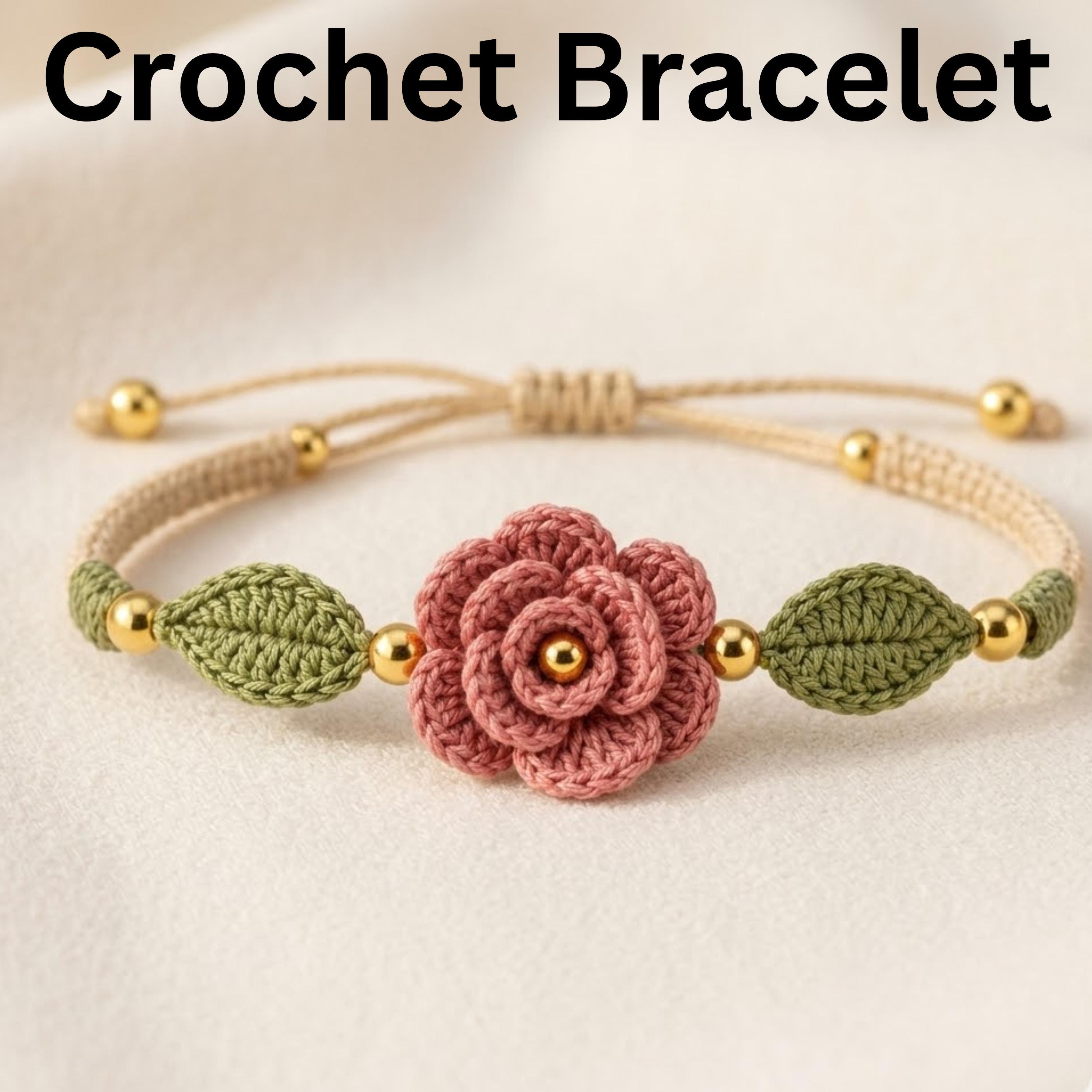 Flower bracelet - Etsy 日本