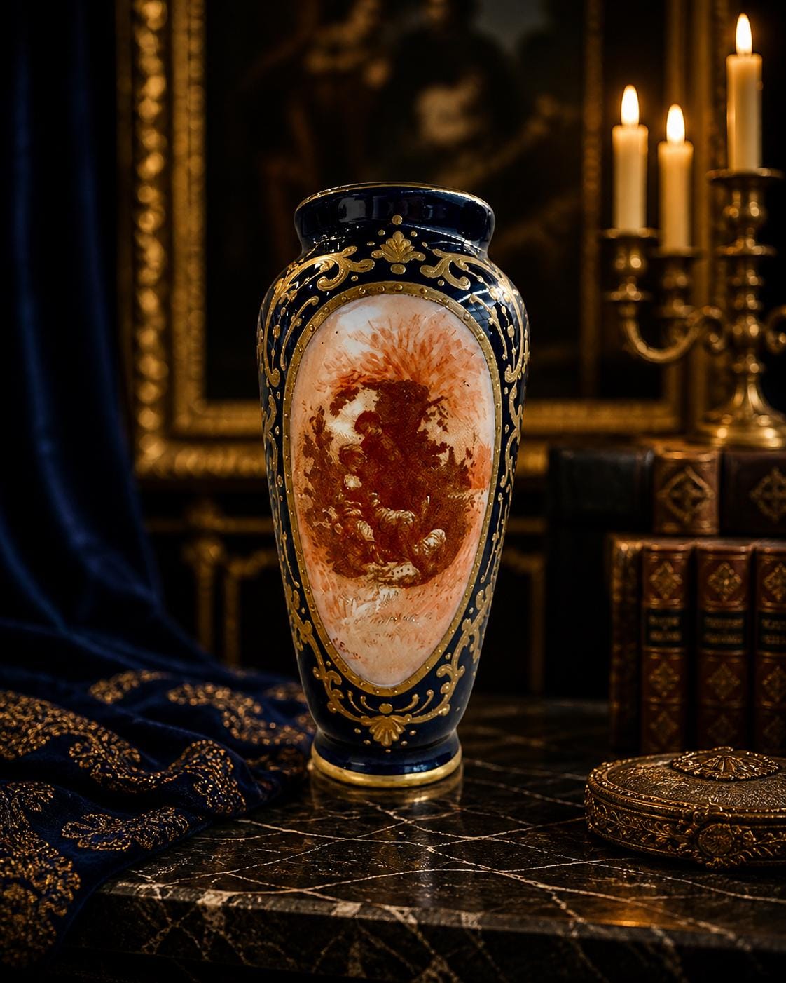 Limoges Vase - Etsy