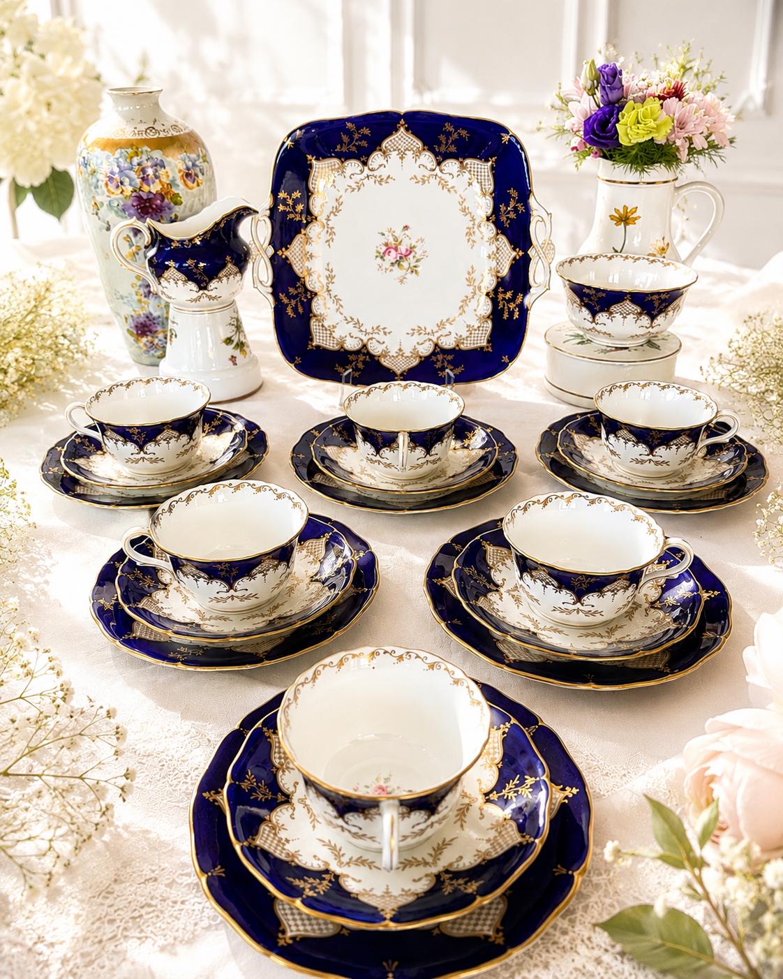 Coalport China Batwing - Etsy