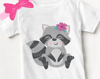 Download Baby Raccoon Svg Etsy