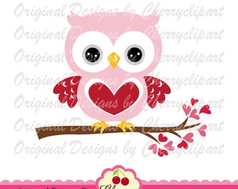Download Valentine Owl Svg Etsy