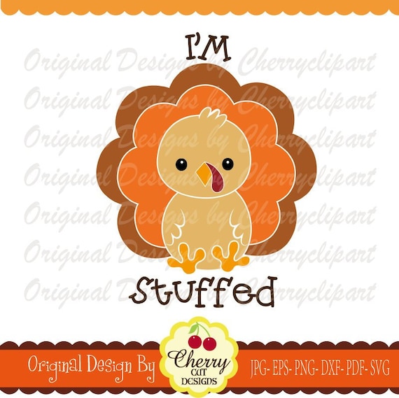 Download Thanksgiving Svg I M Stuffed Baby Turkey Boy Svg Etsy