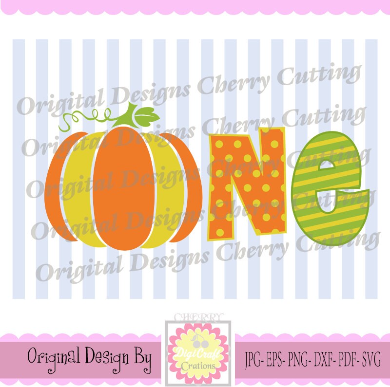 Pumpkin OneBirthday ONE with Pumpkin SVG Birthday one SVG | Etsy