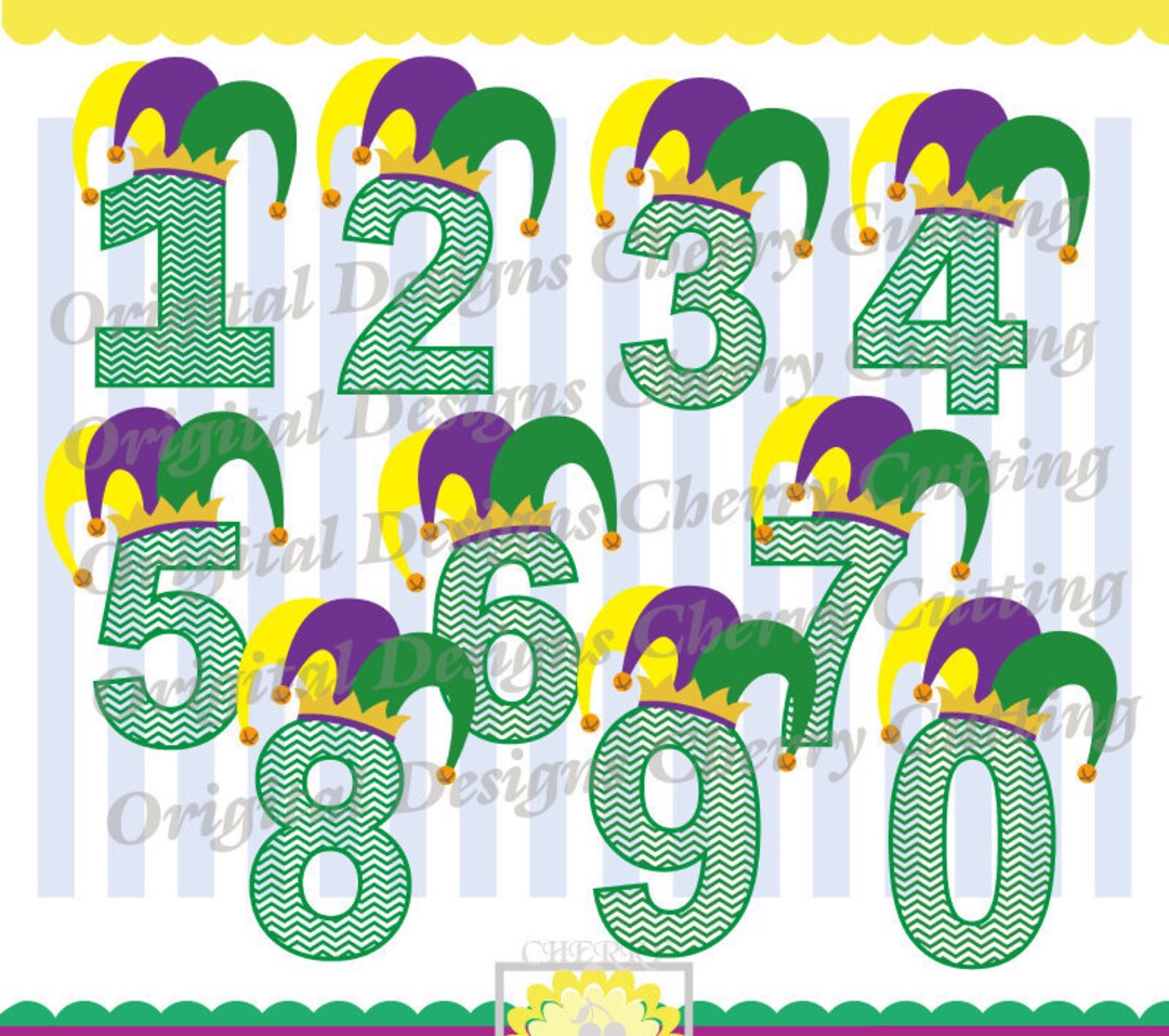 mardi gras parade numbers