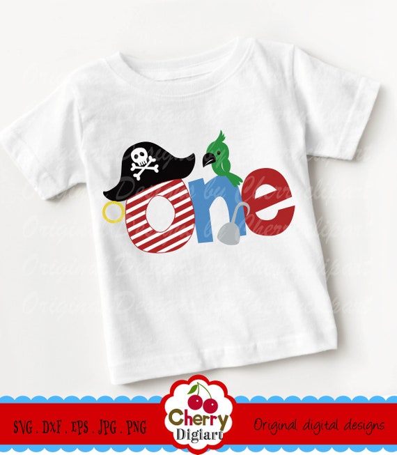 Pirate Number 4 Birthday Number 4 Svg Pirate's Hat 