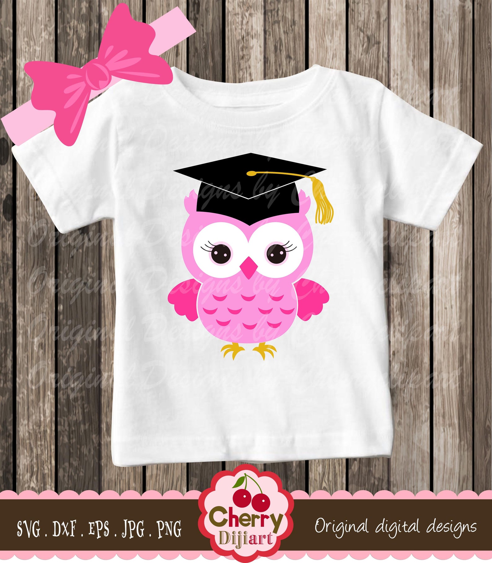 Download Graduation owl SVG DXF Graduation cap svg Silhouette ...