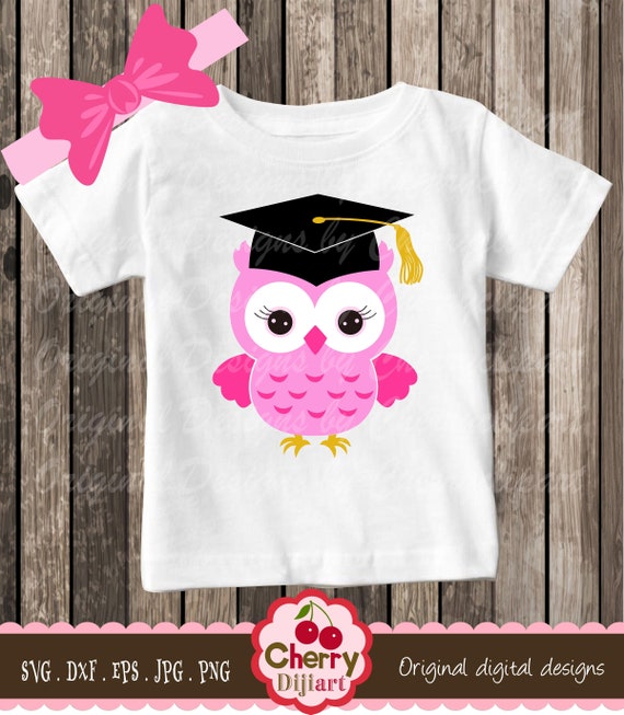 Download Graduation Owl Svg Dxf Graduation Cap Svg Silhouette Cricut Etsy