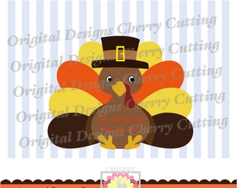 Thanksgiving turkey  for boys,Thanksgiving Silhouette & Cricut Cut Files DGCUTTH14 -Personal and Commercial Use