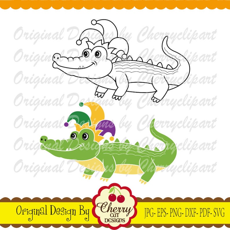 mardi gras gator costume