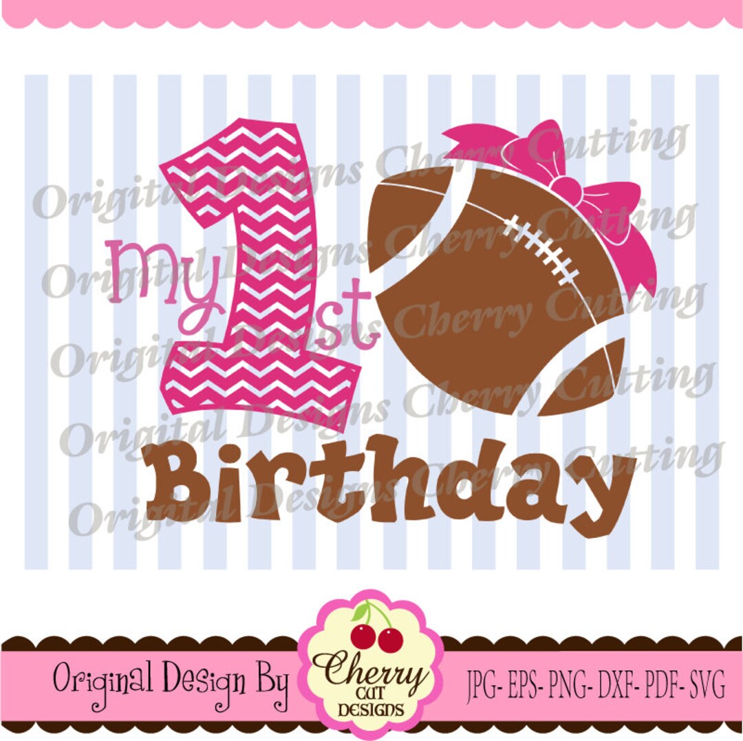 my-1st-birthday-football-png-svg-football-with-bow-png-for-baby-girls