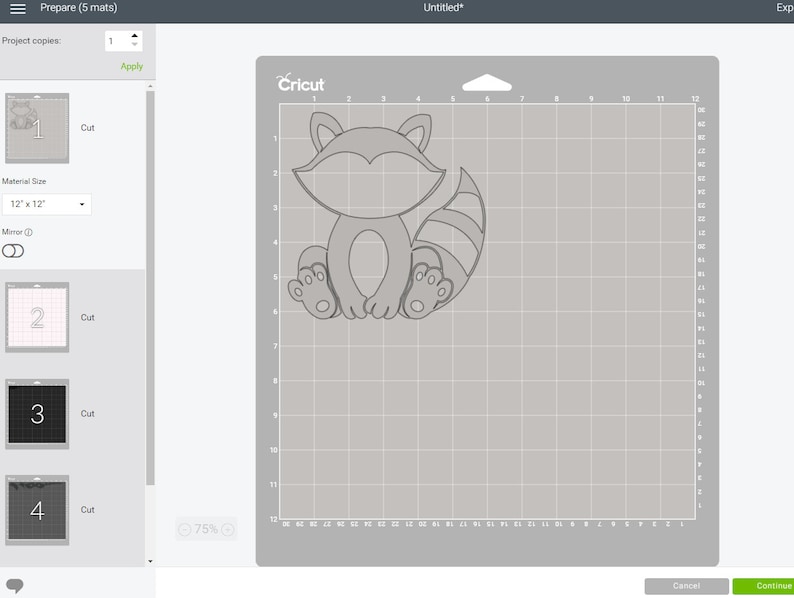 Download SVG DXF Raccoon Baby Raccoon SVG Jungle Animal svg | Etsy