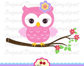 Hibou sur une branche PNG SVG : Cricut & Silhouette et art de la sublimation (téléchargement numérique)