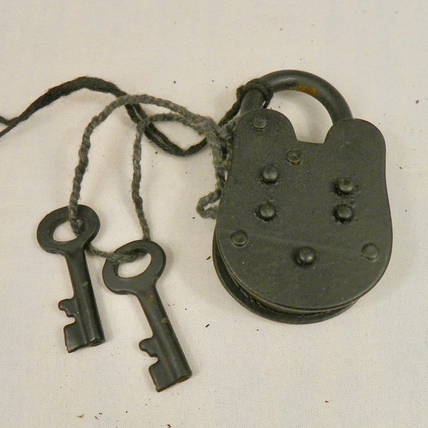 Reproduction Antique Lock and Key Etsy