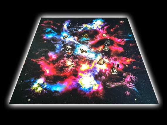 3 X3 Star Nebula X Wing Gaming Mat For Star Wars Etsy