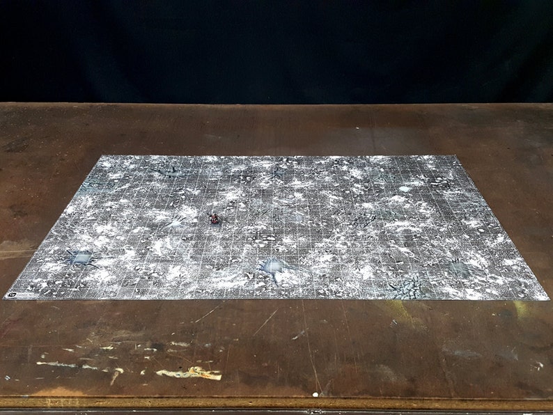 2'x3' Winter Playmat RPG game mat for Dungeons and | Etsy