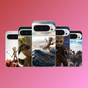 Baby Groot Phone Case Guardians of Galaxy Cover for Google Pixel 10, 10Pro, 9, 9Pro, 8A, 8, 7A, 6A, Samsung S26, S25, S24Fe, A16, iPhone 16