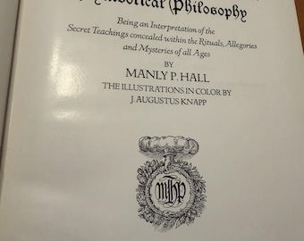 Die geheimen Lehren aller Alter Manly P. Hall Hardcover illustriert 1969