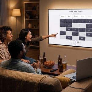 Birthday Trivia Jeopardy Game | Interactive Digital Trivia with Scoreboard, Timer & Sound Effects | Instant Download