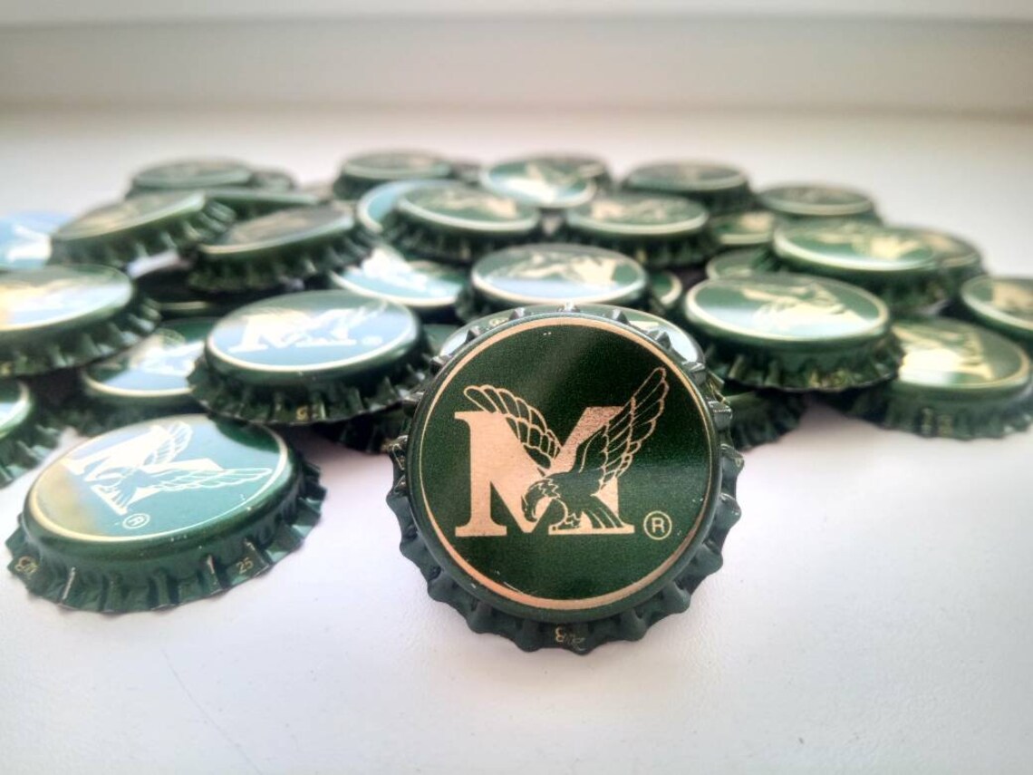 25 unused beer bottle crown caps for creativity and crafts Etsy