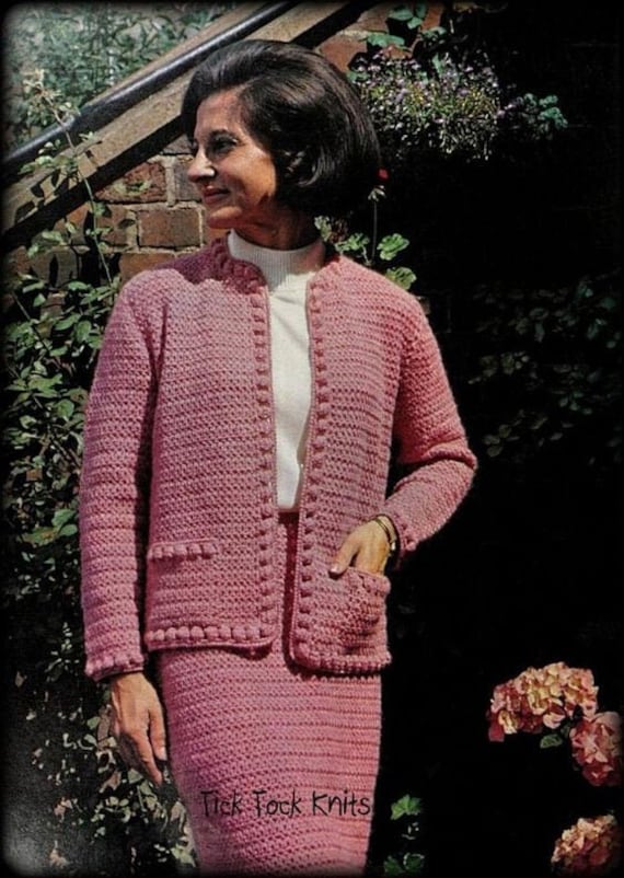 gilet chanel crochet