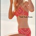 No.437 Tilted Granny Square Bikini Women's Vintage Crochet Pattern PDF - Bathing Suit Beach - 1970's Retro Boho Crochet Pattern