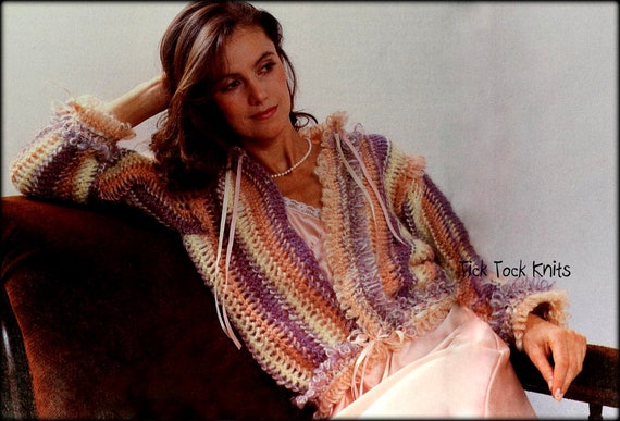 hairpin lace sweater patterns