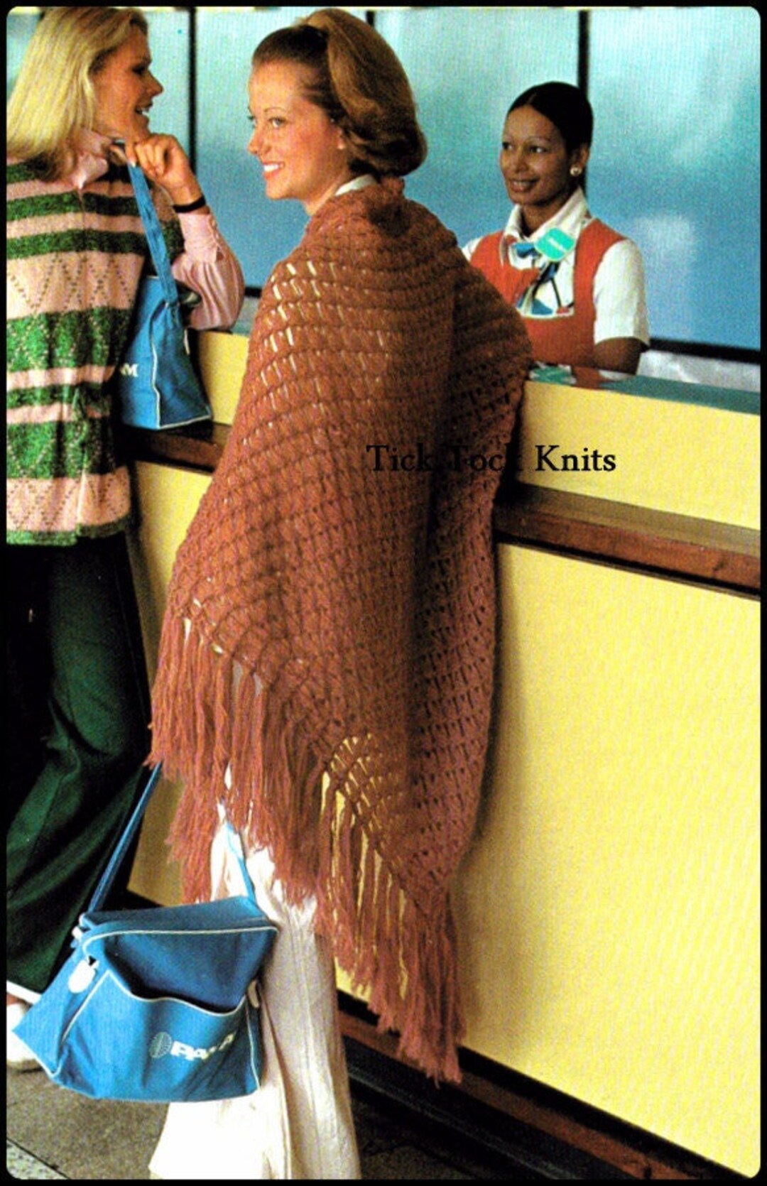 No.375 Broomstick Lace Triangular Shawl - Women's Crochet Pattern PDF ...