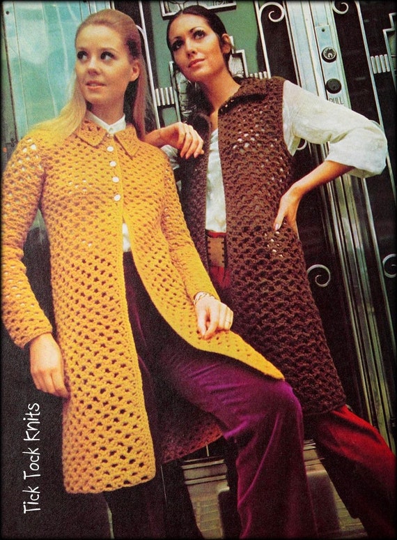 Vintage sweater cheap coat