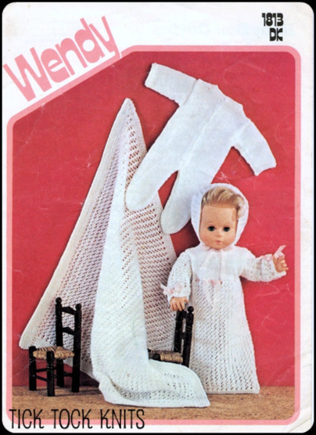 No.28 PDF Vintage Knitting Pattern for 14