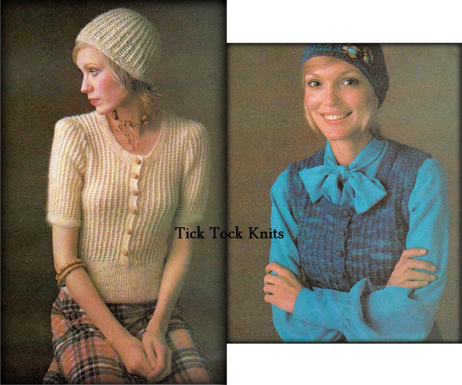 No.466 PDF Vintage Knitting Pattern for 