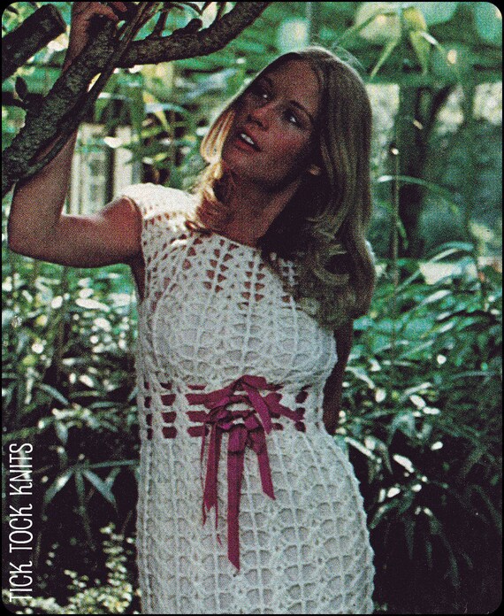 No.137 PDF Vintage Crochet Pattern Women's Shell Stitch