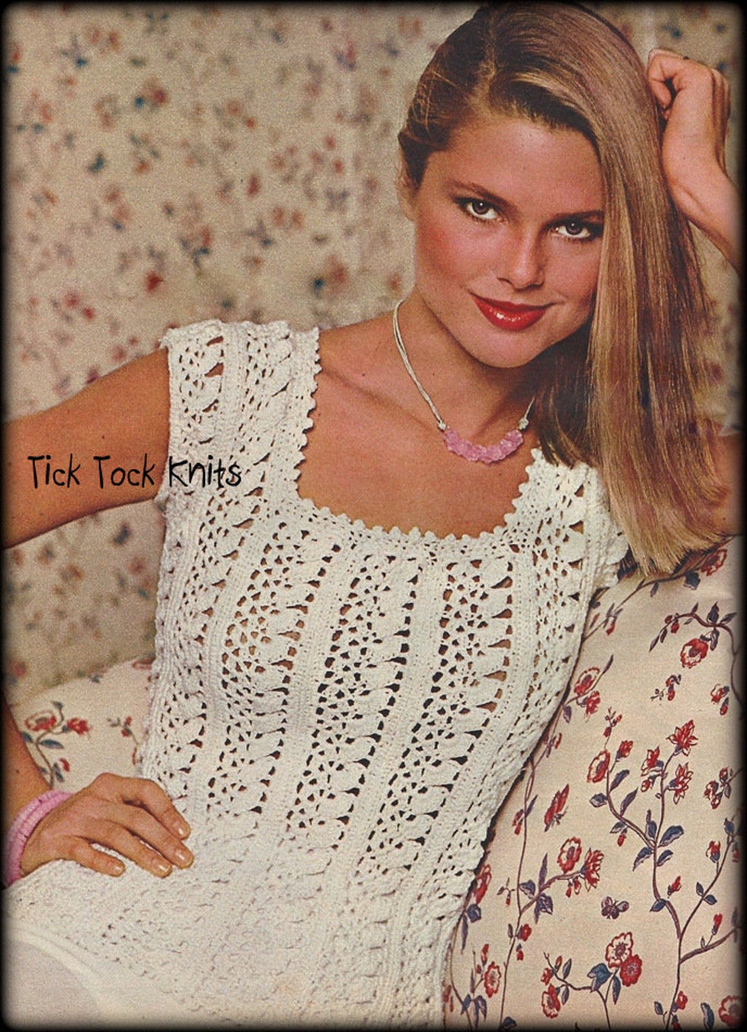 No.749 Two Crochet Patterns for Women PDF - 2 Different No.749 Two Crochet Patterns for Women PDF - 2 Different