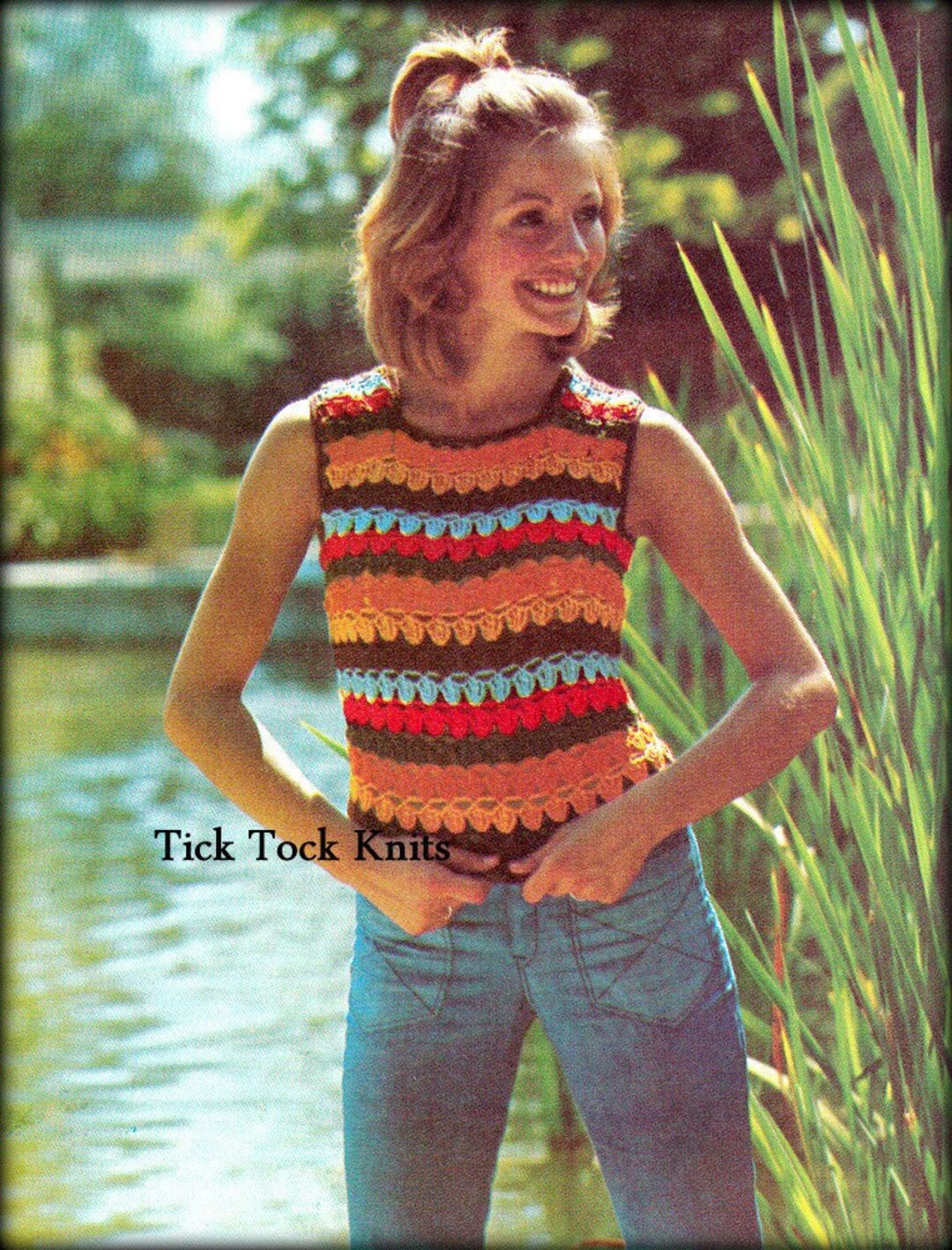 No.439 PDF Crochet Pattern Vintage 1970's - Women's Crochet No.439 PDF Crochet Pattern Vintage 1970's - Women's Crochet