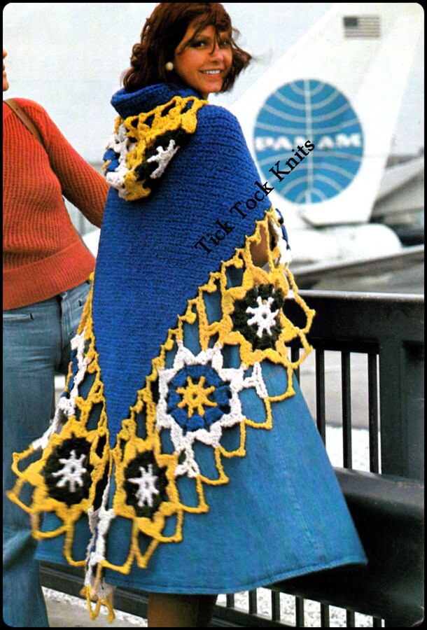 スカート 70s Hand Crochet Skirt & Shawl 70s Hand Crochet Skirt & Shawl