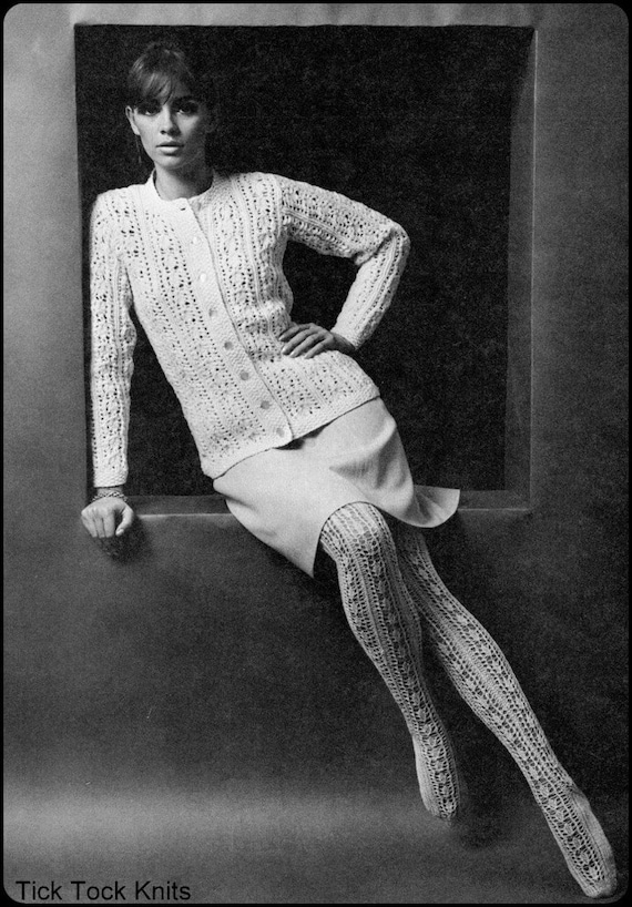【スーパーセール】 Vintage PDF No.206 Knitting Retro 1960's - Women for Pattern トップス