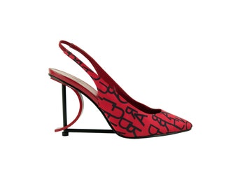 CHARLES JOURDAN Metal Heel Pump