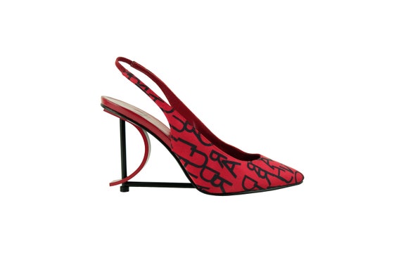 CHARLES JOURDAN Metal Heel Pump