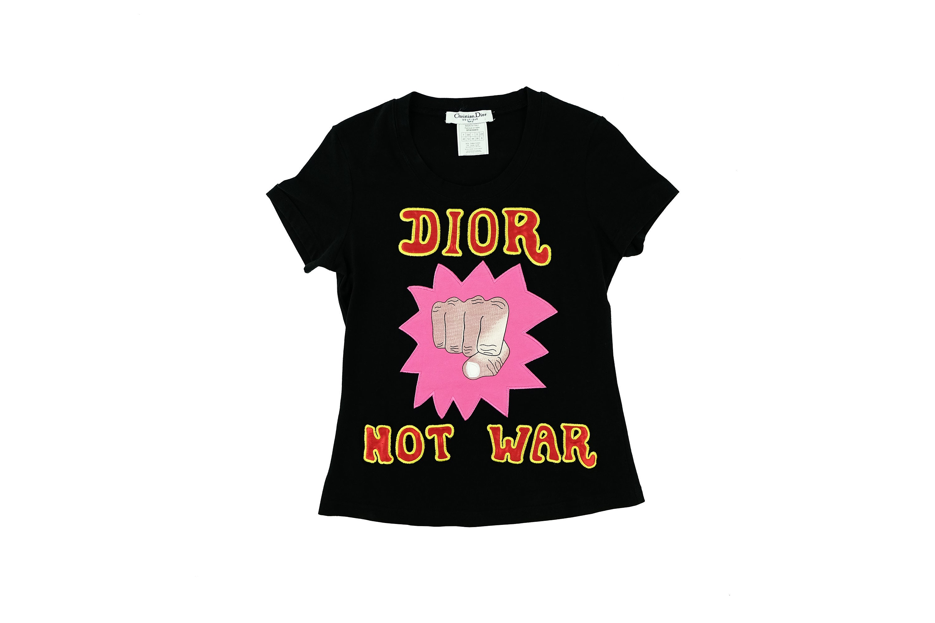 dior not war shirt