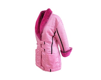 THIERRY MUGLER Pink Nylon Jacket