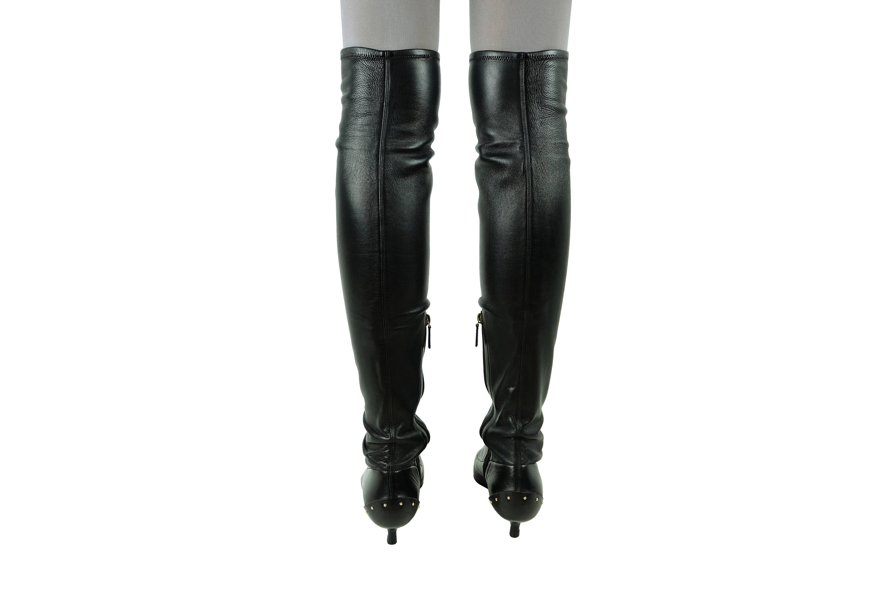GUCCI Thigh High Boots /NAPPA Stretch Leather/ Over the Knee  display picture 1
