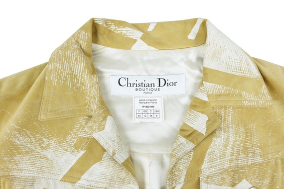 CHRISTIAN DIOR by John GALLIANO Cropped Suede Jac… - image 7