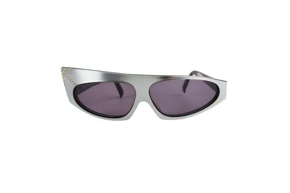 ALAIN MIKLI 1984 Rhinestone Sunglasses