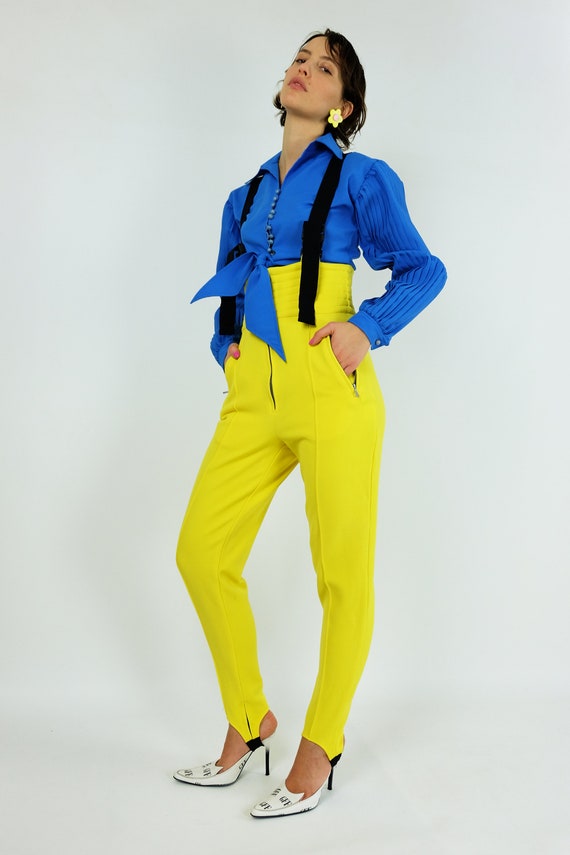 VERSACE Sport Vintage Stirrup Trousers - image 2