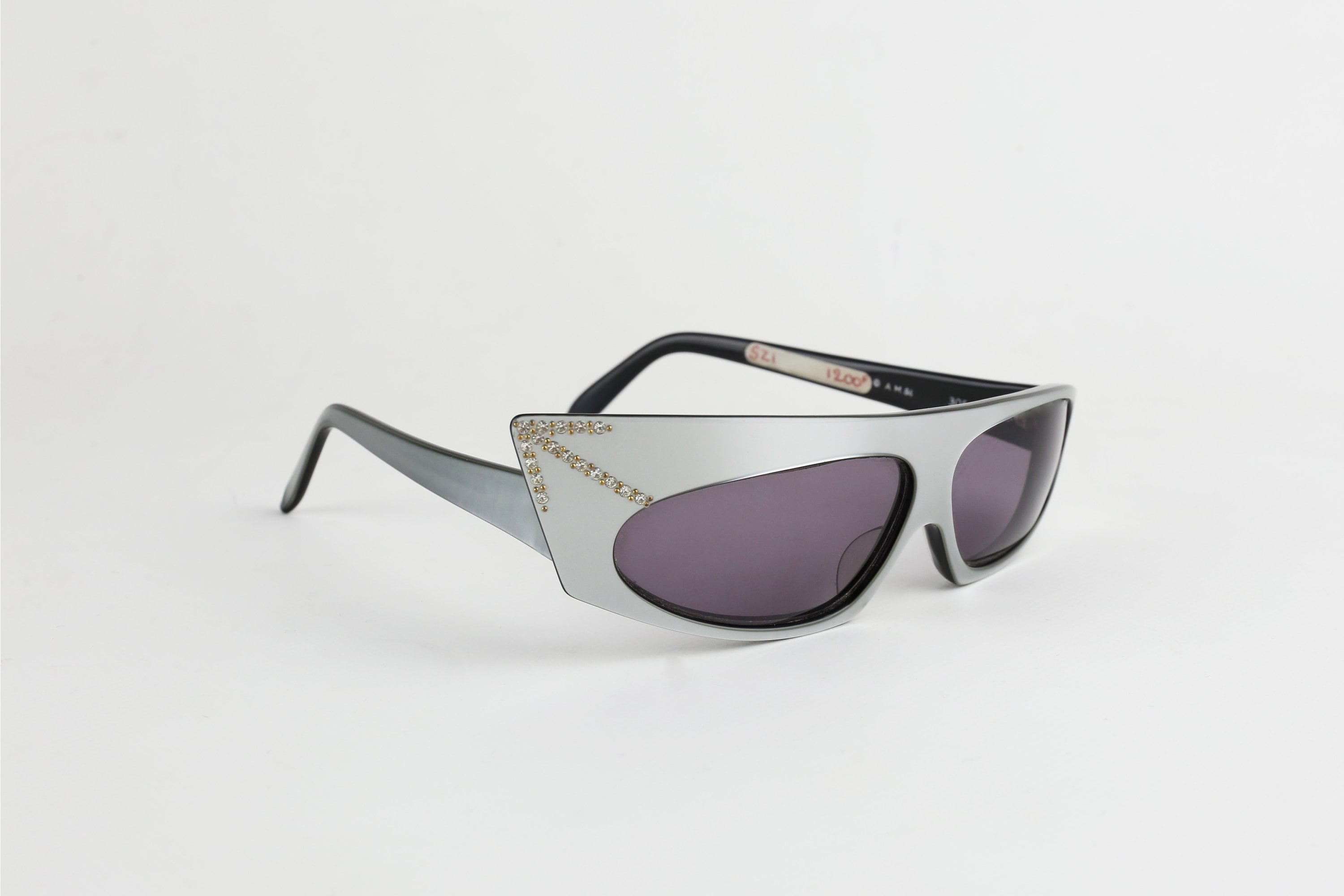 Alain Mikli 1984 Rhinestone Sunglasses