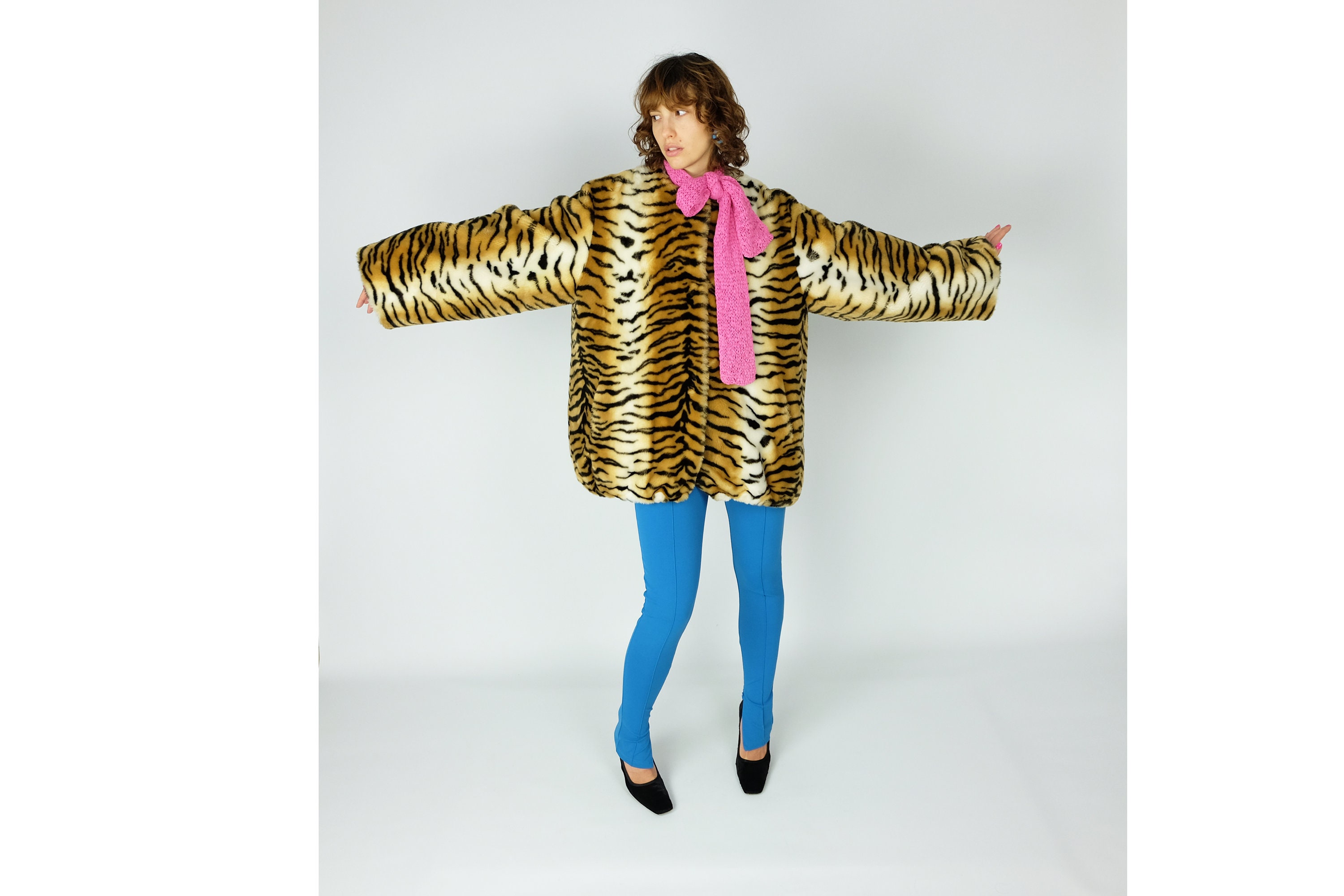 MOSCHINO FUR for FUNVintage Faux Fur Coat