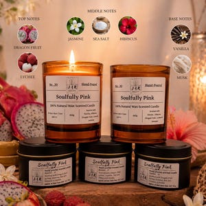 Soulful Pink von J.A.R Scented Candles