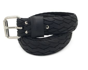 Bicycle Tire Belt "NO LOGO 35mm" (upcycled vegan handmade) by tirebelt.com - Collection 2022