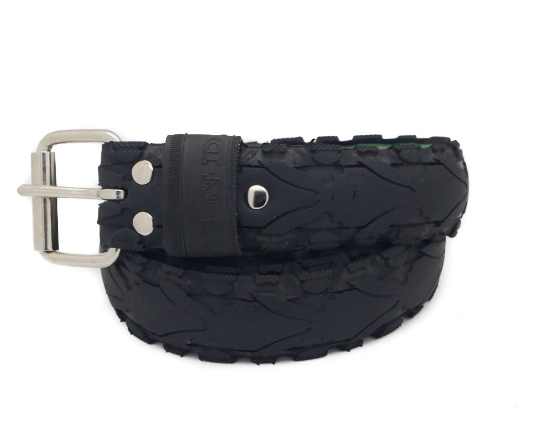 Bicycle Tire Belt end 40mm. upcycled Vegan Handmade by